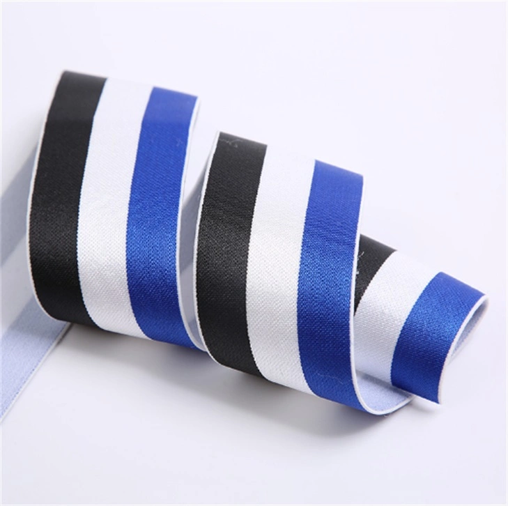 1cm Jacquard Elastic Webbing Underwear Shoulder Straps Clothing Accessories Can Be Printed Loog Elr7007